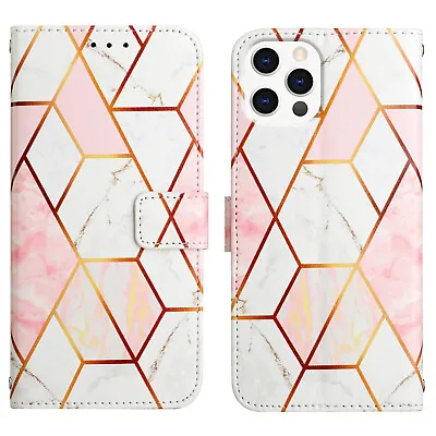 $10.79 • Buy Case For IPhone 14 Pro Max 14 Pro 14 Plus 14 Marble Wallet Flip Leather Cover