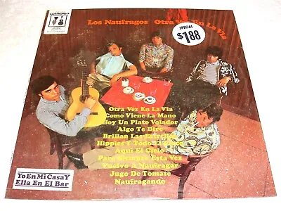 Los Naufragos  Otra Vez En La Via  1969 Latin/Funk/Rock LP SEALED! Caytronics • $19.51