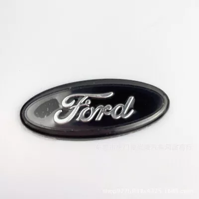 Car Accessories Steering Wheel Emblem Logo Badge For Ford 5.8*2.4 CM Black • $10.99