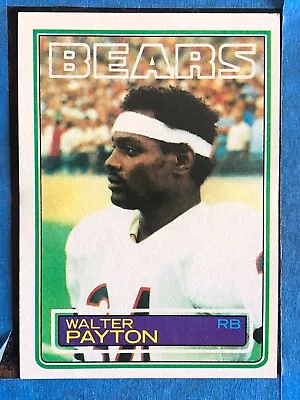 1983 Topps - #36 Walter Payton • $2.25