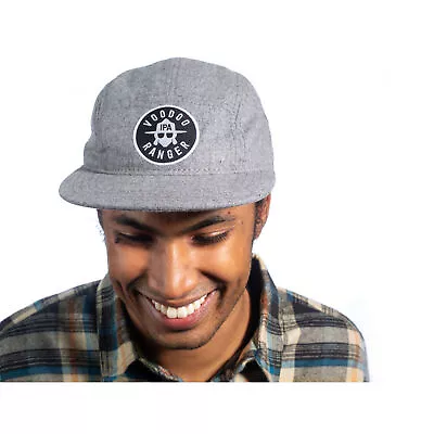 New Belgium Voodoo Ranger Mask 5-Panel Snapback Hat Grey • $34.98