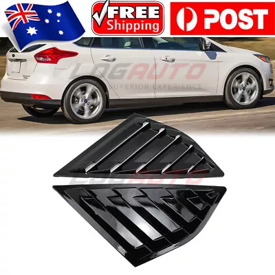 For Ford Focus ST RS MK3 Hatchback 12-18 Side Window Quarter Louver Cover #YM • $42.49