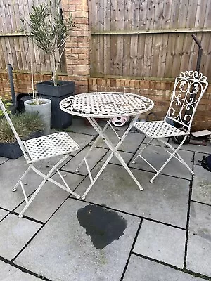 3pc Bistro Set - Cream • £10