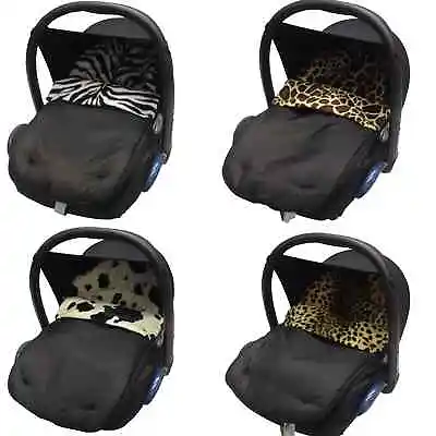 Animal Print Car Seat Footmuff / Cosy Toes Compatible With Maxi-Cosi • £9.99