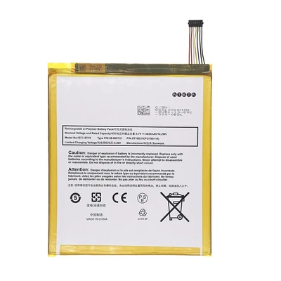 $11.09 • Buy Battery ST10 58-000119 For Amazon Kindle Fire HD 10 5th Gen SR87CV 2015 3830mAh