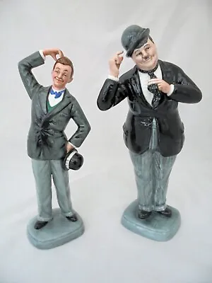 Royal Doulton Limited Edition Figures Stan Laurel And Oliver Hardy • £170