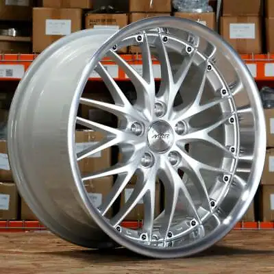 20x8.5 / 20x10 MRR GT1 Silver Wheels 20  Set For BMW E60 M5 540 550 645 650 750  • $1491