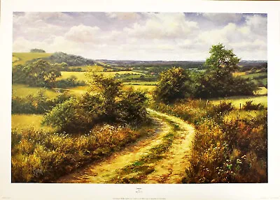 David Dipnall  Byway  English Landscape Brown Fine Art Print Collectible • £24.99