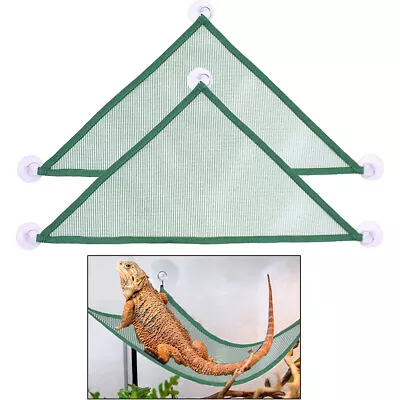 $11.89 • Buy Bearded Dragon Hammock Habitat Lizard Reptile Lounger Hanging Bed 2 PACK NEW