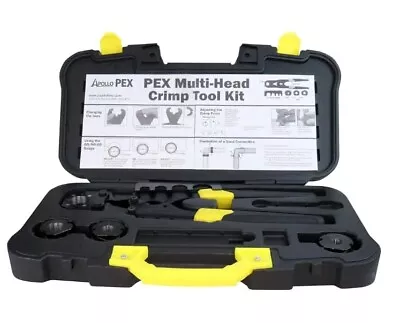 Apollo 69PTKH0015K 4 In 1 Pex Multi-Head Crimp Tool Kit • $127.03