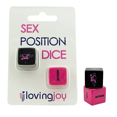 Adult Love Glow Sex Dice Position Dice Love Game Toy Couple Foreplay Joy Gift UK • £8.10