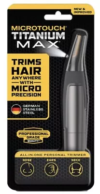 New MicroTouch Titanium Max Professional Grade Micro Precision Personal Trimmer • $13.99