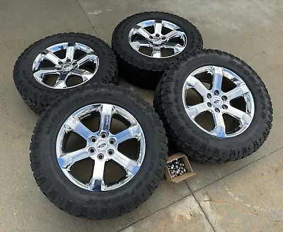 Chrome 20 🔥ford F-150 Lariat Oem Wheels Tires Rims Platinum Limited Lugs • $2299.99