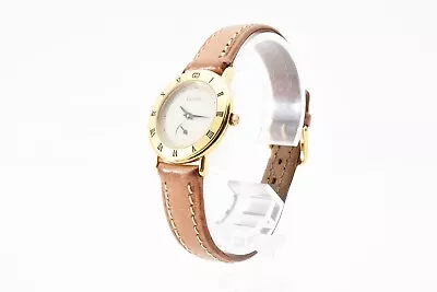 [NEAR MINT W/Box] Gucci 3000.2.L Gold Dial Women's Quartz Watch From JAPAN • $169.99