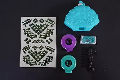 Monster High Lagoona's G3 SPA DAY Comb Barrettes Tattoo Hair Color Hair Ties • $10