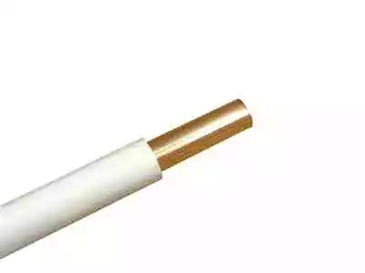 £31.99 • Buy 10mm White Plastic Coated Copper Oil Pipe 1 - 10m Length Available (Coiled)