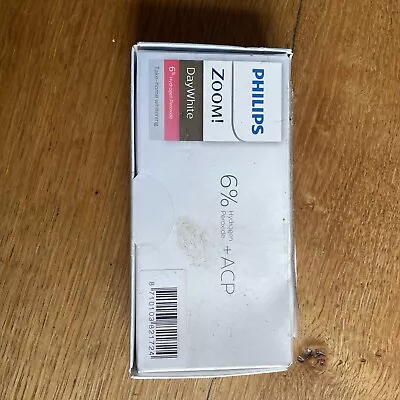 Day Philips Zoom Teeth Whitening 6% Hydrogen Peroxide  X3 Syringe • £50