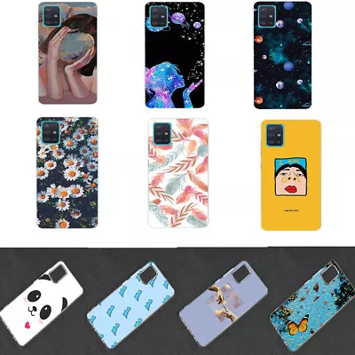 For Samsung J4 J6 A8 Plus J6 A5 A7 Pattern Silicone Back Case Phone Case Cover • $9.89