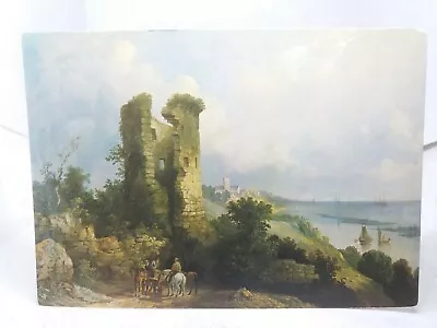 Hadleigh Castle C1845 Essex Southend On Sea Vintage Postcard Henry Bright • £5.74