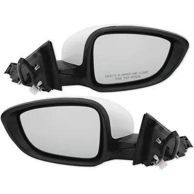 Pearl White Side Mirror Pair 3Pin For Honda Accord 2018 2019 2020 2021 2022 1.5L • $86.29