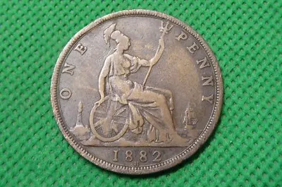 Victoria  One Penny  1882 H   (j72) • £4.99