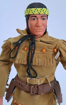 The Lone Ranger - Tonto 2 - 10  Gabriel Marx Action Figure From 1976 • £66.83