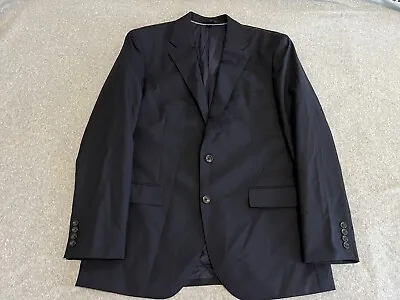 J Crew Ludlow Loro Piana Super 120 Wool Navy Jacket Sport Coat Blazer Mens 42L • $95.99