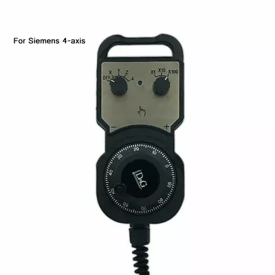 4Axis MPG CNC Handwheel CNC Pendant Pulse Wave Output 100PPR For Siemens/Fagor C • $61.65