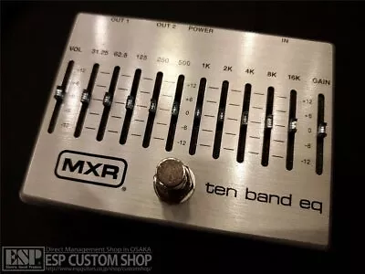 MXR M108S 10 Band Graphic EQ Guitar Effects Pedal From Japan • $235