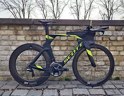 Scott Plasma 5 Team Issue M Carbon ITT /Tri (PWRMTR Dura Ace Di2) W/o Wheels • $5500