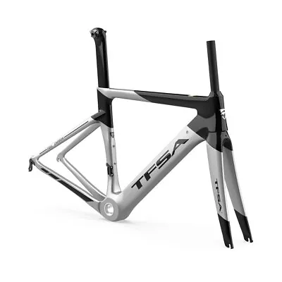 Full Carbon Fiber Frame Road Bike Bicycle Frameset Charming Chameleon Color Fork • $785.56