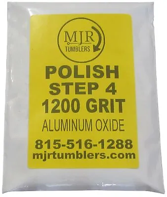 $14.92 • Buy 1/2lb Super Polish 1200X Aluminum Oxide Rock Grit Tumbling Media Lapidary Use
