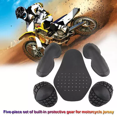 Motorcycle Jacket Lining Protectors Pad Shoulders Elbow Back Armor Protect Guard • $10.45