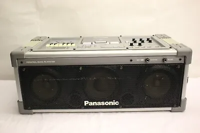 Panasonic Sy-pa100 Pa Personal Music System Boombox Cd Player Groovebox Rare • £299.99