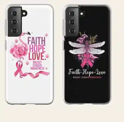 Breast Cancer Faith Phone Case Printed And Designed For Mobile Cover Compatible • £8.99