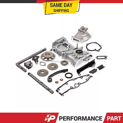 Timing Chain Kit Water Oil Pump For Nissan Sentra 200SX NX1600 1.6L GA16DE DOHC • $129