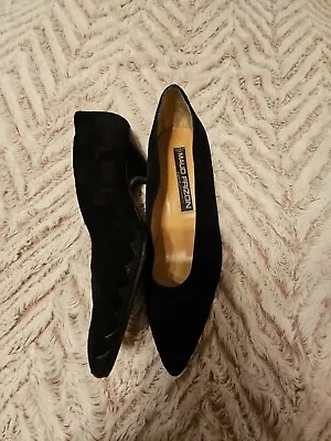 Maud Frizon Vintage Suede And Leather Heel 8.5 Size • $45