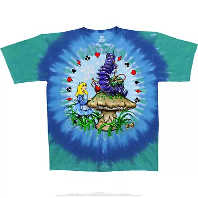 Alice And Caterpillar-wondeland-2 Sdd Tie Dye T-shirt M-l-xl-2x • $27.69