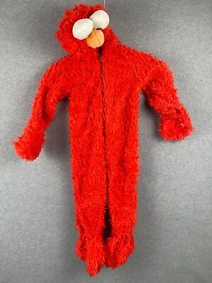 Disguise Sesame Street Toddler Elmo Halloween Body Suit Costume: 2T • $14.88