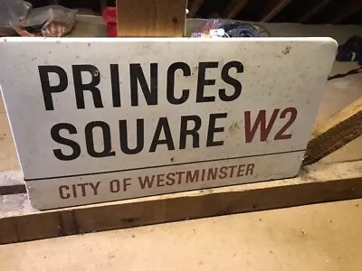 Original Vintage Enamel London Street Sign • £190