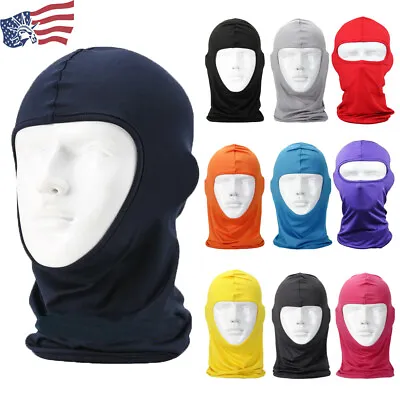 Balaclava Face Mask Summer Cooling Neck Gaiter UV Protector Motorcycle Ski Scarf • $3.99