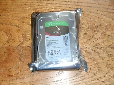 Seagate 6TB  Internal Hard Drive  IronWolf  3.5 Inch SATA  7200 RPM • £35