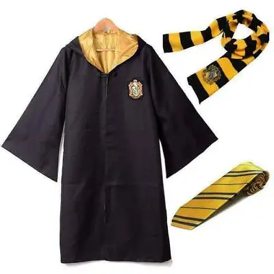 Adult & Kids Gryffindor Ravenclaw Robe Cloak Harry Potter Costume Cosplay S-XL • $26.72