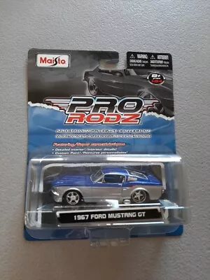 Maisto Pro RodZ  1967 Ford Mustang GT  - 1:64 Diecast • $19.99