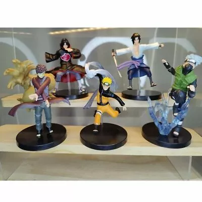 5pcs/Set Naruto Shippuden Action Figures Toy Set: Kakashi Sasuke Gaara Itachiv   • $17.99