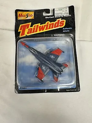 Maisto TAILWINDS 1997 Series 1 F-18C Eagle Plane Jet Diecast Aircraft (DC26) • $16.95