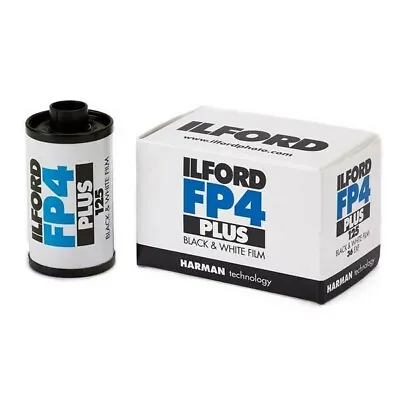 £9.95 • Buy Ilford FP4 Plus 125 Asa Black & White 35mm Film 36 Exposures (UK Stock) BNIB    