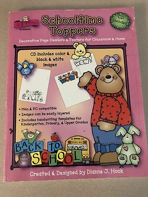 Schooltime Toppers : Decorative Page Headers And Footers For Classroom And Home • $1.99