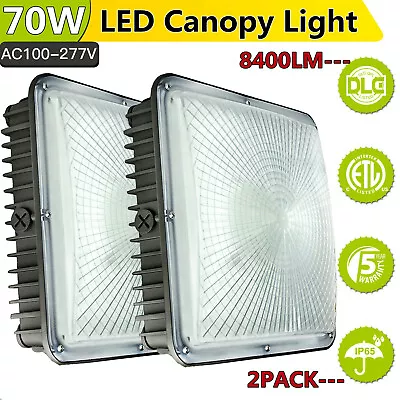 70 Watt LED Canopy Light (400-600Watt HPS/HID Replacement)5500K Daylight White • $88.48