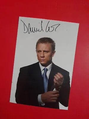 James Bond 007 Daniel Craig  Signed Autographed Photo James Bond 007 • £3.35
